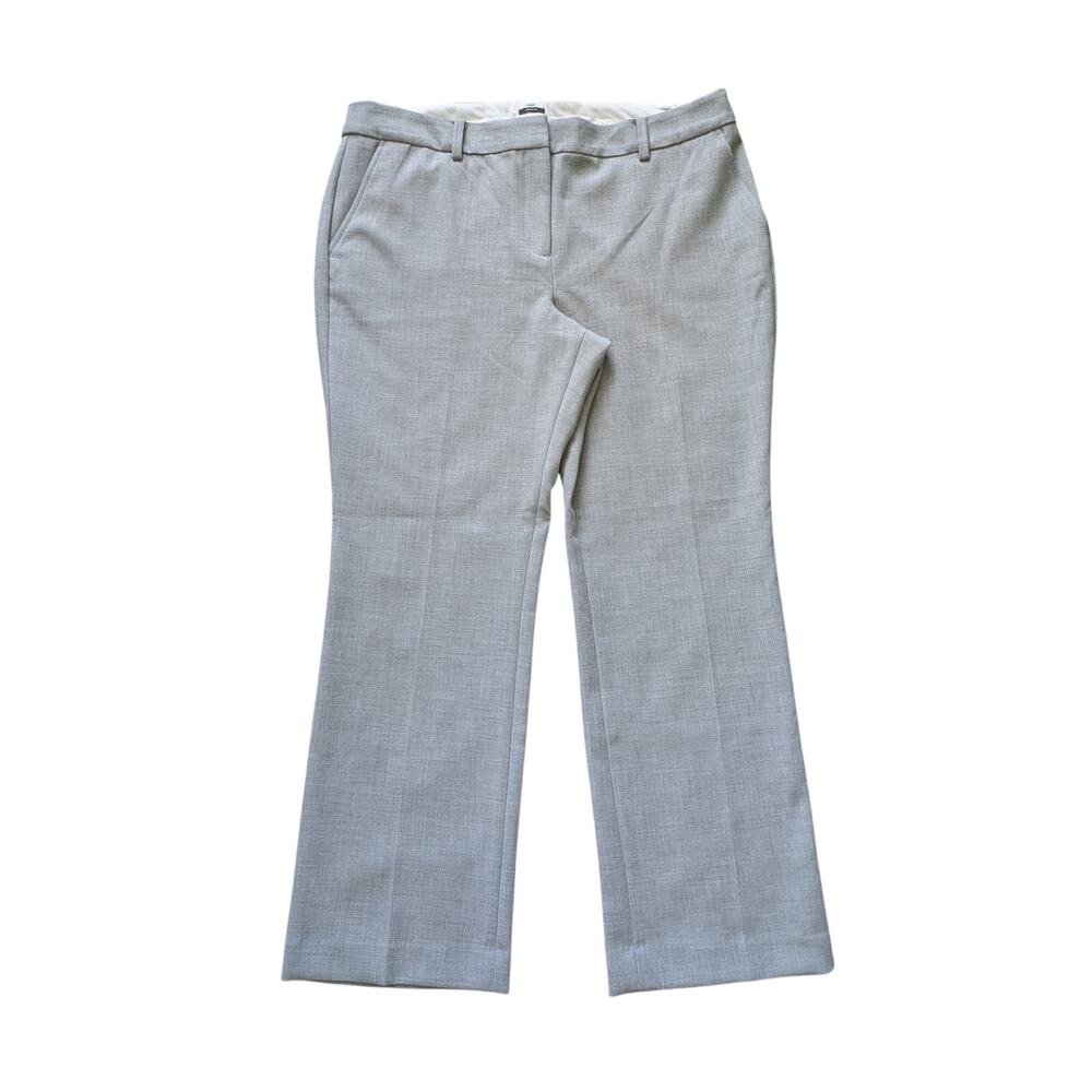 NWT Talbots Freeport Dress Pants Womens 16P Gray Career Work Business Minimalist